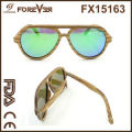 2016 Wholesale Sales of The New Design High Quality UV 400ce Polarized Wooden Sunglasses